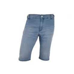 Pantalon JeansTrack Ciclismo Urbano Amsterdam Short Jeans Bleach